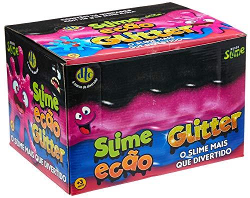DTC Slime Glitter, Multicores, 24 unidades