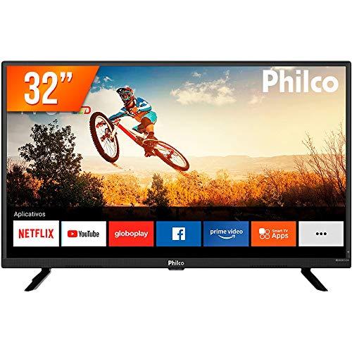 Smart TV, PTV32G52S, 32" Polegadas, Tela LED, Wi-Fi integrado, Entradas HDMI e USB, Conversor digital integrado, Philco