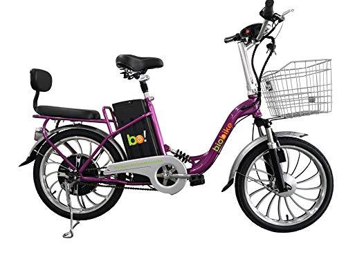 Bicicleta Elétrica Biobike URBANA Aro 20'' | Cor: Roxo