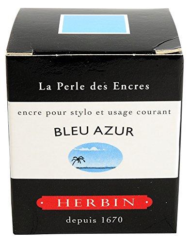 Herbin Tinta Para Caneta Tinteiro 30ml Blue Azur