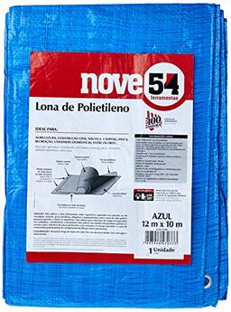Lona De Polietileno Azul 12 M X 10 M Nove54 Nove 54