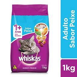 Ração Para Gatos Whiskas Peixe Adultos 1kg