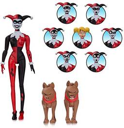 Action Figure Animated Harley Quinn Expressions - Arlequina Diamond Select Multicor