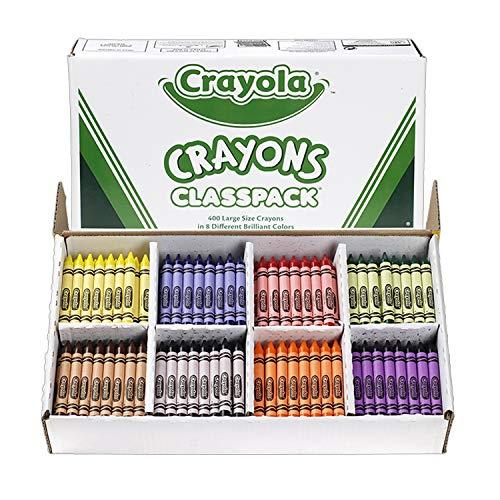 Classpack Giz Cera, Crayola 11, Multicor, Grande, Pacote de 400