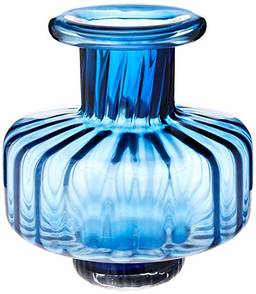 Supla Vaso 24 * 22cm Vidro Azul Cn Home & Co Único