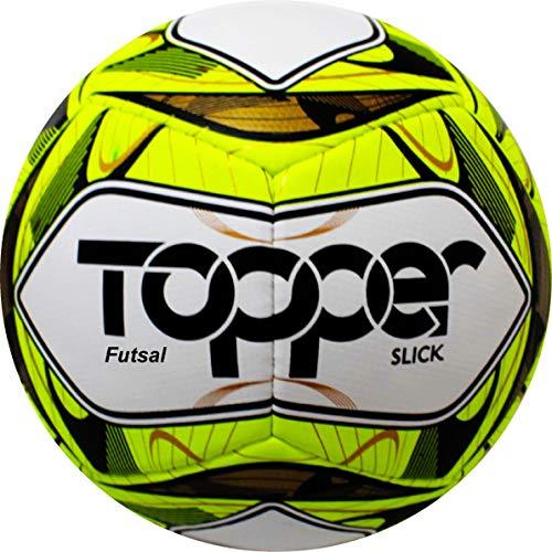 Bola Topper Slick Costurada Futsal Amarela