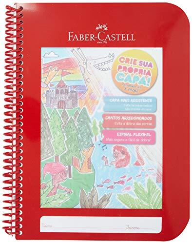 Caderno Criativo Faber-Castell, Vermelha