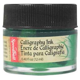 Tinta Caligráfica Speedball 12ml 3103 Verde Esmeralda