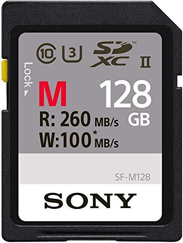Cartão de Memória, Sony, Cartões SD, Preto, 128 GB