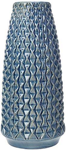 Morea Vaso 38, 5 * 18cm Ceramica Azul Cn Home & Co Único