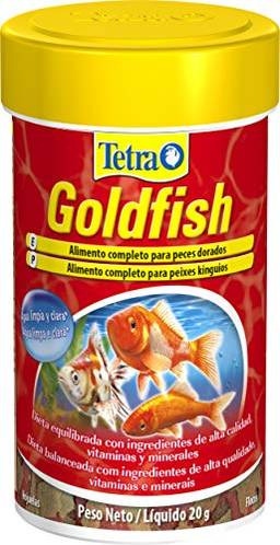 Tetra Goldfish 20g Tetra Para Todos Os Tipos de Peixe Todas As Fases,