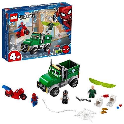 Kit de Construção LEGO Marvel Homem-Aranha: O Assalto ao Caminhoneiro do Abutre 76147 (93 peças)