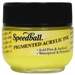 Tinta Caligráfica Speedball 12ml 3111 Amarelo Primário