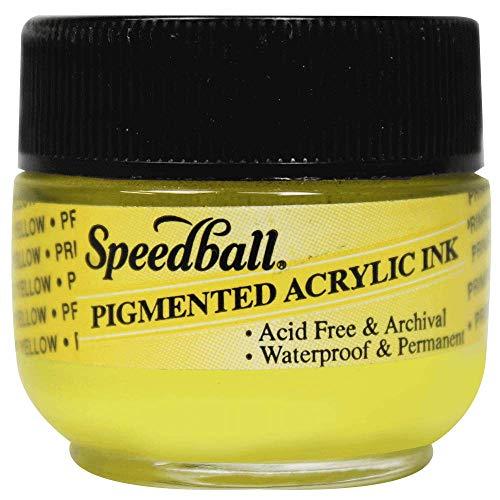 Tinta Caligráfica Speedball 12ml 3111 Amarelo Primário
