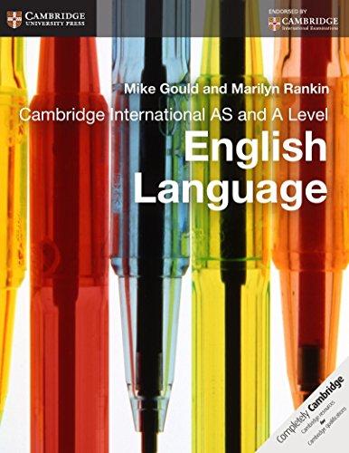 Cambridge International as and a Level English Language Coursebook [With CDROM]