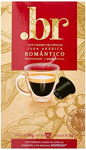 Café em Cápsula  Romântico Int 5, Compatível com Nespresso, Contém 10 Cápsulas