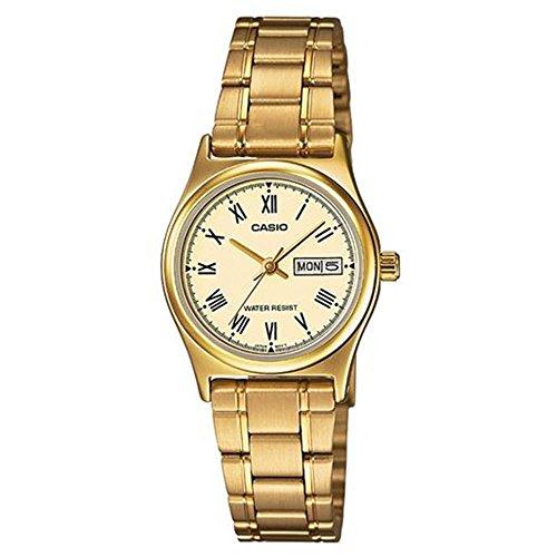 Relógio Feminino Analógico Casio LTP-V006G-9BUDF - Dourado