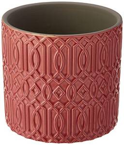 Lídia Cachepô 11 * 12cm Ceramica Rosa Av Gs Internacional Único
