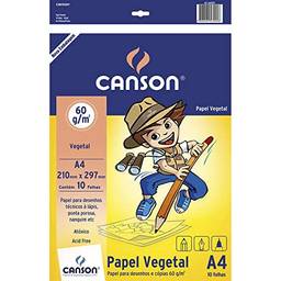 Fila Canson Papel Vegetal Canson, Multicor, Multicores