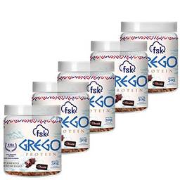 Kit Grego Protein Forseek, Sabor Chocolate 30g, 6 unidades
