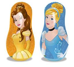 Teimoso Princesa (2 Modelos, Bela e Cinderela), Toyster Brinquedos, Colorido