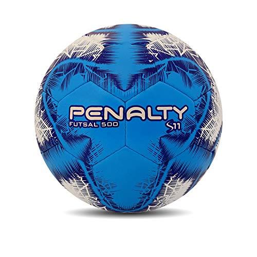 Bola Futsal S11 500 R4 Ix Penalty 64 Cm Azul