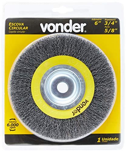 Escova Circular Vonder 6" X 3/4" X 5/8"