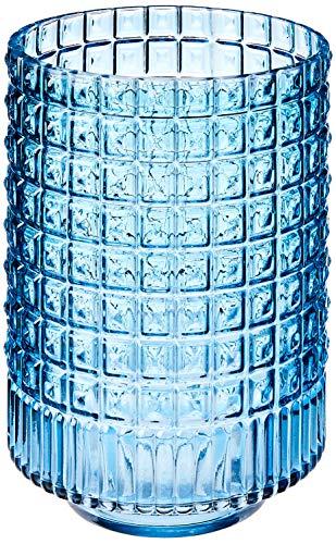 Aimez Vaso 23 * 17cm Vidro Azul Cn Home & Co Único
