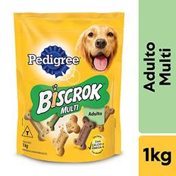 Biscoito Para Cachorros Pedigree Biscrok Multi Adultos 1kg