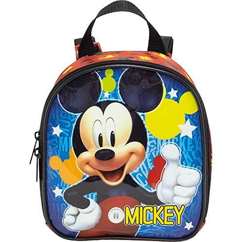 Lancheira Escolar, Mickey Mouse, 8964, Vermelho