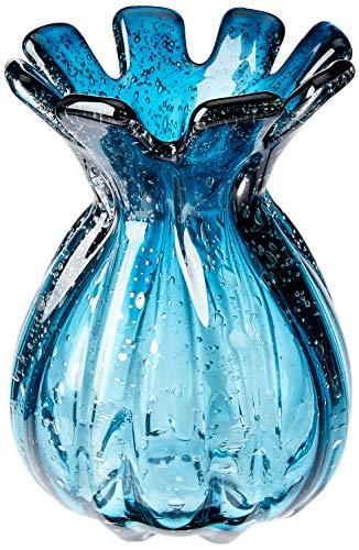 Arabela Vaso 18cm Vidro Azul Clar Cn Home & Co Único