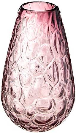 Orium Vaso 26cm Vidro Rosé Cn Home & Co Único