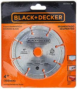 Disco Diamantado 4" Segmentado, Black+Decker BD47402L