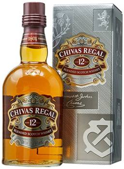 Whisky Chivas Regal 12 anos, 750ml