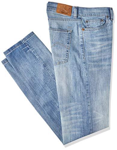 Calça Jeans, Taco, Slim Destroyer, Masculino, Azul (Destroyer), 38