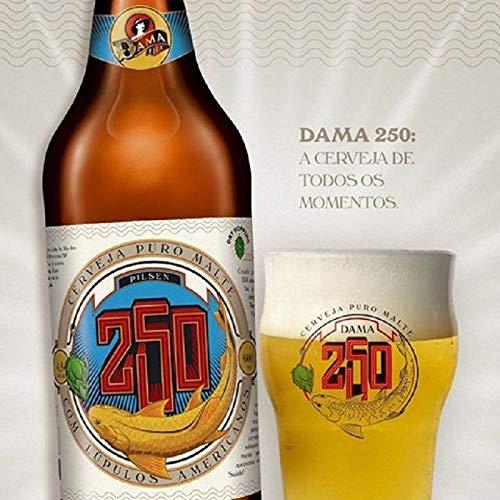 Kit de Cerveja Dama Bier 250 com Copo Pint 280 ml