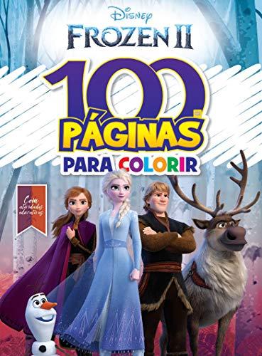 Disney 100 Paginas Para Colorir Frozen 2