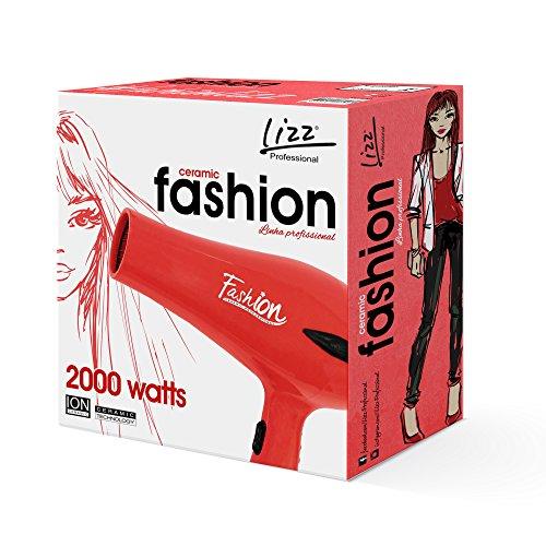 Secador Fashion Vermelho, Lizz Professional, 110V, 2000W