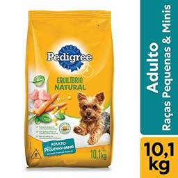 Ração Pedigree Equilíbrio Natural para Cães Adultos de Raças Pequenas 10,1 kg