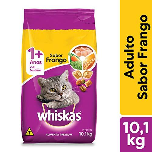 Ração Whiskas Frango Para Gatos Adultos 10,1 kg