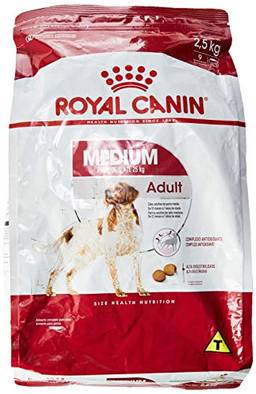 Royal Canin Ração Medium, Cães Adultos, 2.5Kg