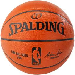 Spalding Bola de Basquete  NBA Game Ball (bola do jogo NBA) Borracha
