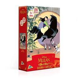 Quebra-cabeça Mulan 200 peças, Toyster Brinquedos