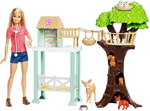 Boneca Barbie Cuidadora Dos Bichinhos, Mattel, Barbie Profissões, Loira