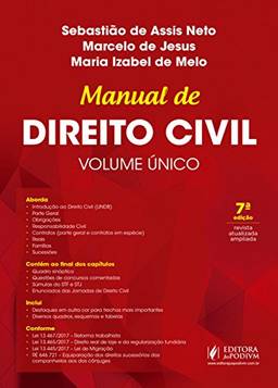 Manual de Direito Civil: Volume único