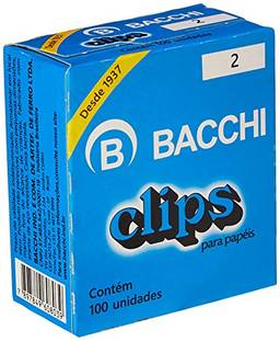 Bacchi 8039, Clips, Multicolor, Pacote de 100
