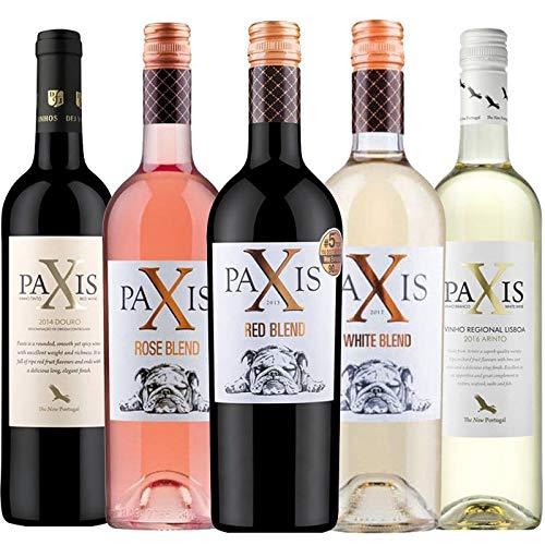 Kit de Vinhos Paxis Contendo 5 Rótulos