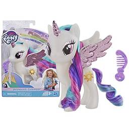 Figura, My Litle Pony, E5964, Princesa Celestia - Hasbro, Branco