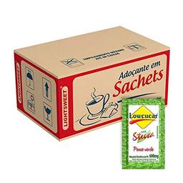 AdoçAnte Com Stevia Plus Lowcucar Sachê 0,6g Caixa 1000 Unidades