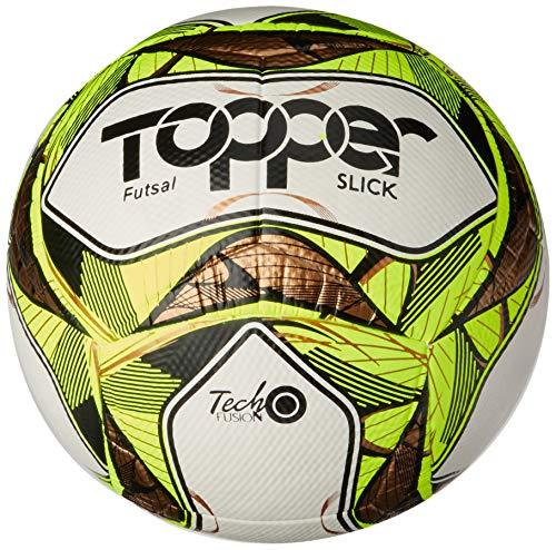 Bola Topper Slick II Futsal Amarela Neon